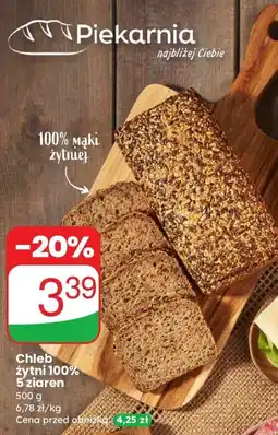 Dino Chleb żytni 100% 5 ziaren Piekarnia oferta