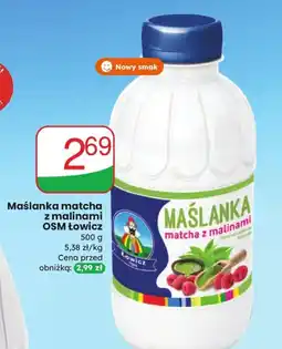 Dino Maślanka matcha z malinami OSM Łowicz oferta