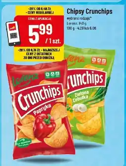 Polomarket Chipsy Crunchips Papryka/Zielona Cebulka oferta