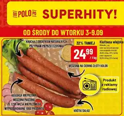 Polomarket Kiełbasa wiejska Olewnik oferta