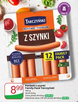 Dino Parówki z szynki Tarczyński Premium Family Pack oferta