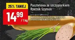 Polomarket Pasztetowa ze szczypiorkiem Rzeźnik Szymon oferta