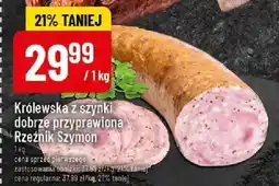 Polomarket Królewska z szynki dobrze przyprawiona Rzeźnik Szymon oferta