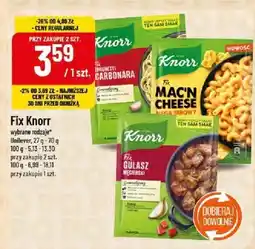 Polomarket Fix wybrane rodzaje Knorr oferta