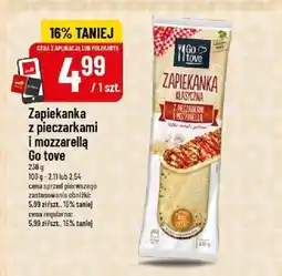 Polomarket Zapiekanka z pieczarkami i mozzarellą Go tove oferta