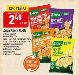 Polomarket Zupa Nudle wybrane rodzaje Knorr oferta