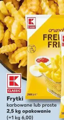 Kaufland Frytki proste K-Classic oferta