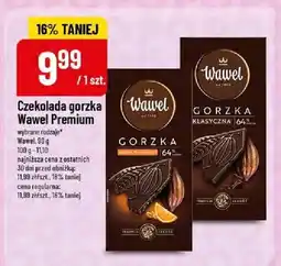 Polomarket Czekolada gorzka Wawel Premium różne rodzaje oferta