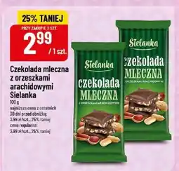 Polomarket Czekolada mleczna z orzeszkami arachidowymi Sielanka oferta