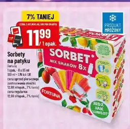 Polomarket Sorbety na patyku mix smaków Fortuna oferta