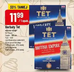 Polomarket Herbata czarna Tet British Empire oferta