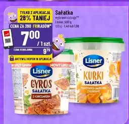 Polomarket Sałatka Gyros/Kurki Lisner oferta
