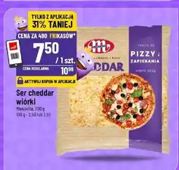 Polomarket Ser cheddar wiórki Mlekovita oferta
