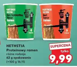 Kaufland Ramen proteinowy, różne rodzaje Hethstia oferta