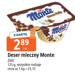 E.Leclerc Deser mleczny Monte Zott oferta