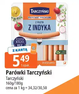 E.Leclerc Parówki Tarczyński z fileta z indyka oferta