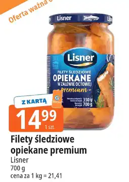 E.Leclerc Filety śledziowe opiekane premium Lisner oferta