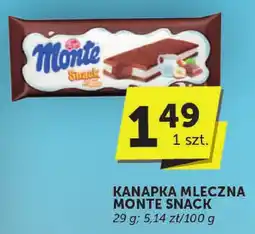 Groszek Kanapka mleczna Monte Snack oferta