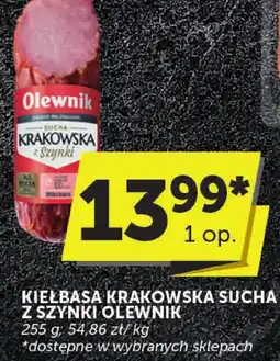 ABC Kiełbasa krakowska sucha z szynki olewnik oferta