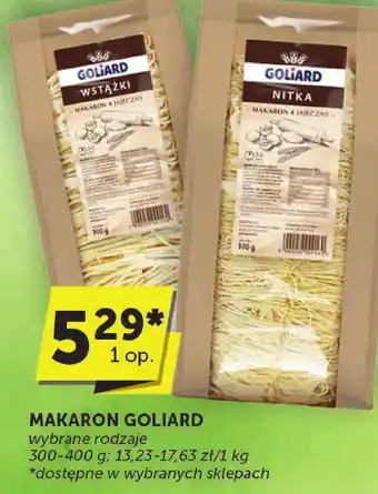 Groszek Makaron Goliard oferta