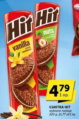 Euro Sklep Ciastka Hit o smaku waniliowym i orzechowym oferta