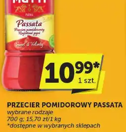 ABC Przecier pomidorowy Mutti Passata oferta