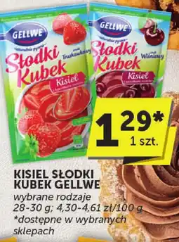 Groszek Kisiel słodki kubek Gellwe oferta