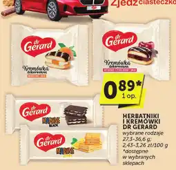 Groszek Herbatniki i kremówki Dr Gerard oferta