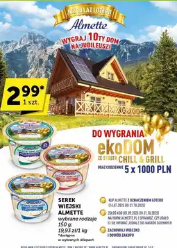 ABC Serek wiejski Almette wybrane rodzaje oferta