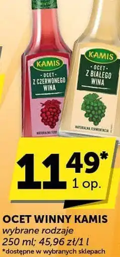 ABC Ocet winny Kamis wybrane rodzaje oferta