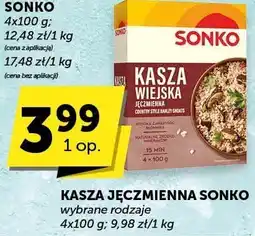 ABC Kasza jęczmienna Sonko wybrane rodzaje oferta