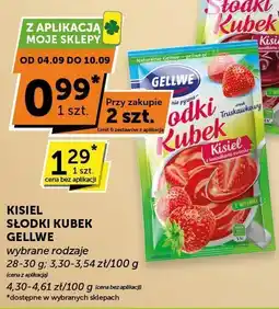 ABC Kisiel słodki kubek Gellwe różne rodzaje oferta