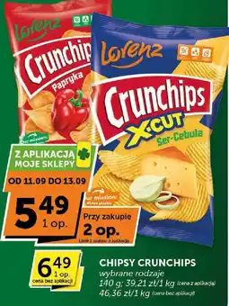 ABC Chipsy Crunchips papryka, ser-cebula oferta