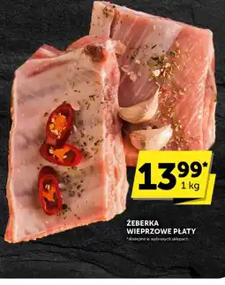 Groszek Żeberka wieprzowe płaty Groszek oferta