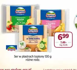 Społem Ser w plastrach topiony Hochland oferta