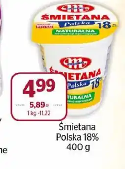 Społem Smietana Polska 18% oferta