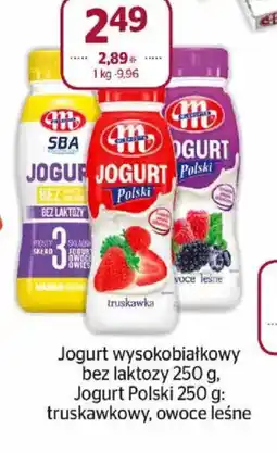 Społem Jogurt wysokobiałkowy bez laktozy, Jogurt Polski oferta