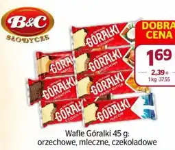 Społem Wafle Góralki oferta