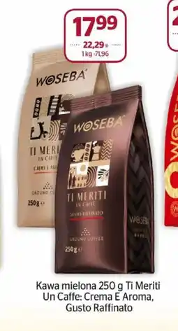 Społem Kawa mielona Woseba Ti Meriti Un Caffe oferta