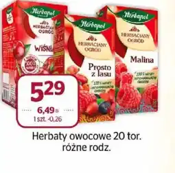 Społem Herbaty owocowe Herbapol oferta