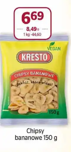 Społem Chipsy bananowe Kresto oferta