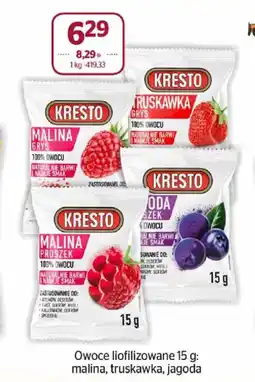 Społem Owoce liofilizowane Kresto oferta