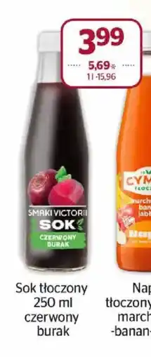 Społem Sok tłoczony Smaki Victorii oferta