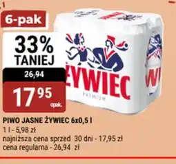 bi1 Piwo Jasne Zywiec oferta