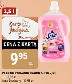 bi1 Płyn do płukania tkanin Sofin oferta