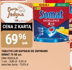 bi1 Tabletki lub kapsułki do zmywarki Somat oferta
