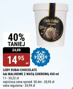 bi1 Lody Dubai Chocolate lub Malinowe z Watą Cukrową oferta
