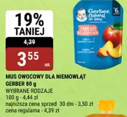 bi1 Mus owocowy dla niemowląt Gerber oferta