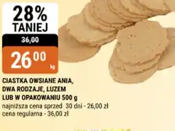 bi1 Ciastka owsiane Ania oferta