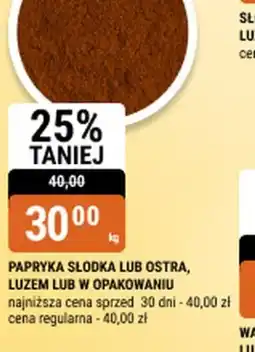 bi1 Papryka słodka lub ostra oferta